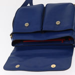 Celine Vintage Circle Logo Crossbody Bag Leather Small - image 20