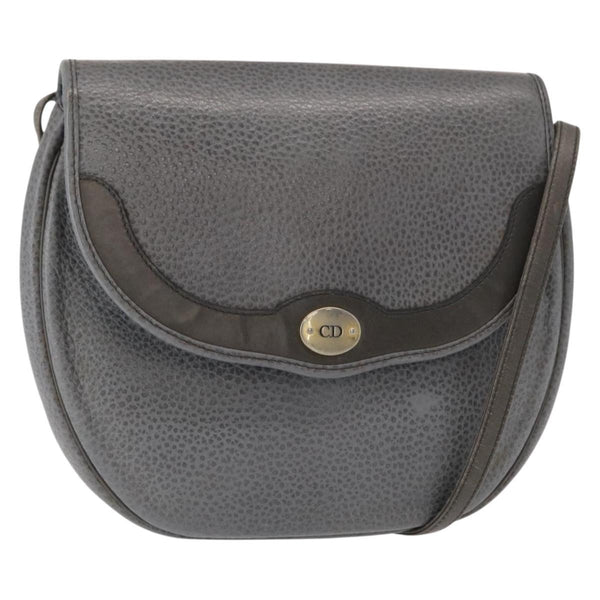 Christian Dior Vintage CD Logo Shoulder Bag Leather - image 1