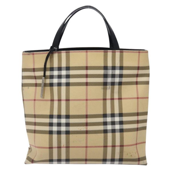 Burberry Nova Check Tote canvas check pattern Small - image 1