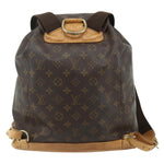 Louis Vuitton Vintage Montsouris Backpack Monogram Canvas GM - image 2