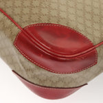 Celine Vintage Macadam Shoulder Bag Canvas and Leather - image 11