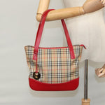Burberry Nova Check Tote Canvas and Leather - image 14