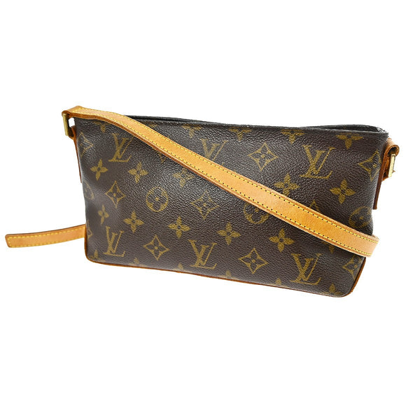 Louis Vuitton Trotteur Handbag Monogram Canvas