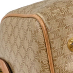 Celine Vintage Duffle Bag Canvas and Leather - image 6
