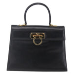 Salvatore Ferragamo Gancini handbag Leather - image 1