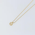Christian Dior CD Pendant Necklace Metal - image 3