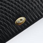 Bally Vintage Chain Shoulder Bag Quilted Leather - image 12