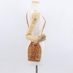 MCM Visetos Shoulder bag Canvas and Leather - image 13