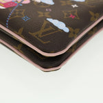 Louis Vuitton Double Zip Pochette Limited Edition Vivienne Xmas Monogram Canvas - image 9