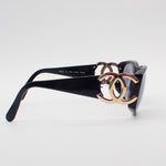 Chanel Logo CC Sunglasses Plastic - image 4