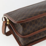 Celine Vintage Macadam Shoulder Bag Canvas Medium - image 12