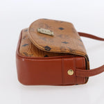 MCM Visetos Shoulder bag Canvas and Leather - image 4