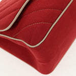 Chanel Leo Lion Flap Bag Chevron Jersey Medium - image 8
