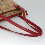 Burberry Nova Check Tote Canvas and Leather - image 7