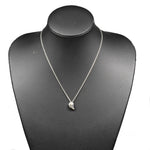 Tiffany & Co. Leaf Pendant Necklace Silver 925 and K18 Yellow Gold - image 7