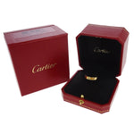 Cartier Love Wedding Band 1 Diamond Ring 18K Rose Gold with Diamond - image 5