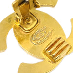 Chanel CC Turnlock Clip-On Earrings Metal - image 4