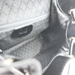 Gucci Vintage Bamboo Backpack Nylon and Patent Leather Mini - image 13