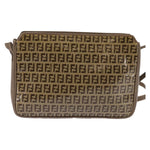 Fendi Vintage Zip Crossbody Bag Zucchino Canvas Medium - image 2
