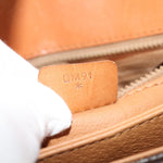 Celine Vintage Macadam Shoulder Bag Canvas and Leather - image 8