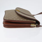 Celine Vintage Macadam Shoulder Bag Canvas and Leather - image 3