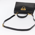 Salvatore Ferragamo Convertible Top Handle Bag Leather - image 7