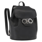 Salvatore Ferragamo Gancini Flap Drawstring Backpack Leather Mini - image 20