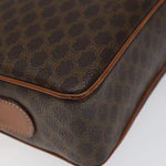 Celine Vintage Macadam Shoulder Bag Canvas and Leather - image 9
