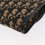 Christian Dior Vintage CD Chain Flap Shoulder Bag Diorissimo Canvas Small - image 9