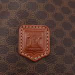 Celine Vintage Macadam Shoulder Bag Canvas and Leather - image 14