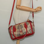 Burberry Pilgrim Satchel Haymarket Coated Canvas - image 15
