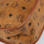MCM Visetos Shoulder bag Canvas and Leather - image 11