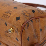 MCM Visetos logogramme Handbag Canvas and Leather - image 9