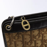 Christian Dior Vintage Trotter Shoulder Bag Canvas - image 17