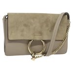 Chloe Faye Shoulder Bag Leather and Suede Medium - image 1
