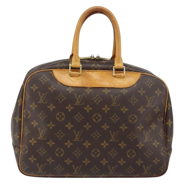 Louis Vuitton Deauville Handbag Monogram Canvas
