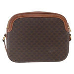 Celine Vintage Macadam Shoulder Bag Canvas and Leather - image 2