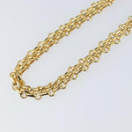 Christian Dior Vintage CD Clasp Chain Necklace Metal - image 7