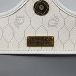 Christian Dior Vintage Honeycomb Flap Crossbody Bag Coated Canvas - image 6