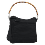 Gucci Vintage Bamboo Handle Bag Nylon - image 15