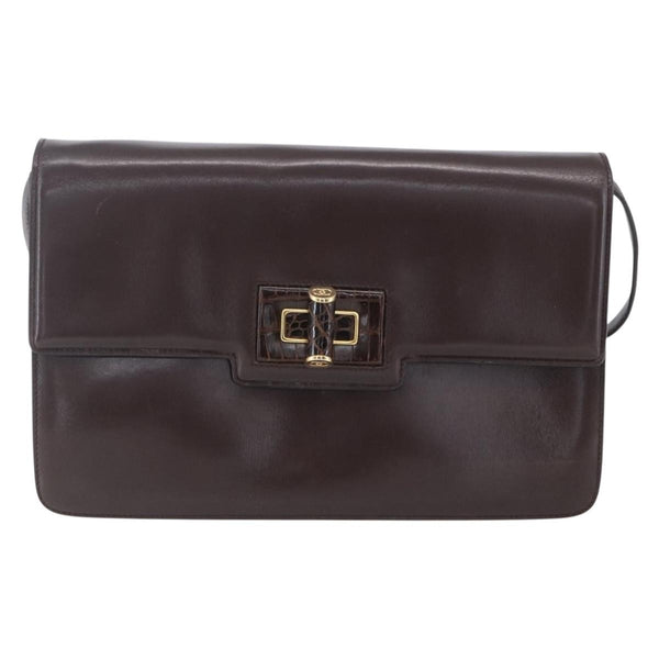 Gucci Vintage Shoulder Bag Leather - image 1