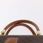 Celine Vintage Macadam Handbag Canvas and Leather - image 16