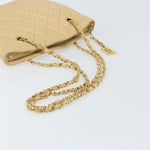 Chanel Vintage CC Chain Shopper Quilted Leather - image 8