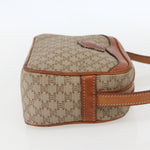Celine Vintage Macadam Shoulder Bag Canvas and Leather - image 4