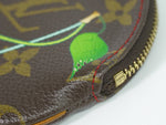 Louis Vuitton x Takashi Murakami Zippy Wallet Monogram Empreinte Leather - image 11