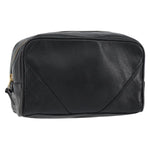 Chanel Vintage Toiletry Pouch Leather - image 15