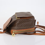 Celine Vintage Macadam Backpack Canvas and Leather - image 3