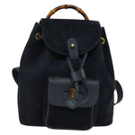 Gucci Gucci bamboo backpack daim mini - image 1