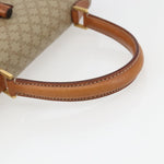 Celine Vintage Macadam Handbag Canvas and Leather - image 8
