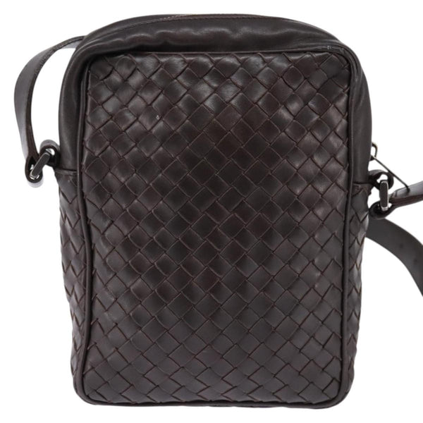 Bottega Veneta Front Pocket Messenger Bag Intrecciato Nappa Small